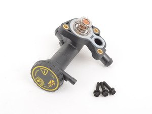 ES#2827028 - 11537829959KT - Thermostat Replacement Kit - Thermostat housing and thermostat kit with bolts : Cooper - Genuine MINI - MINI