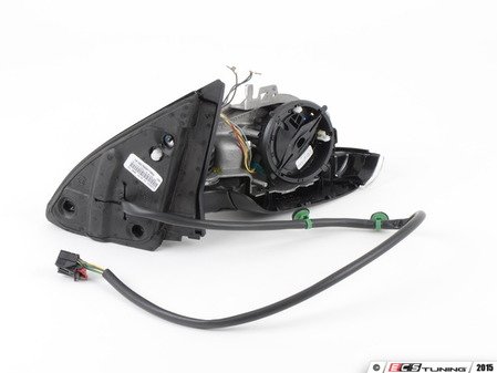 ES#319410 - 1K1857508CT9B9 - Mirror Assembly - Right - Mirror housing, electric adjustment and heated, does not include painted cover or glass trim - Genuine Volkswagen Audi - 