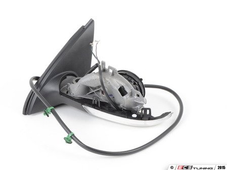 ES#319402 - 1K1857507DG9B9 - Mirror Assembly - Left - Mirror housing, electric adjustment and heated, does not include painted cover or glass trim - Genuine Volkswagen Audi - 