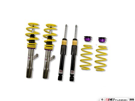 ES#2102334 - 10281032 - KW V1 Series Coilover Kit - Fixed Dampening - Variant 1 coilovers offer the best balance between sporty driving and comfort - KW Suspension - Volkswagen