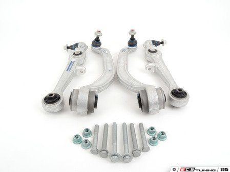 ES#2523975 - 8D0498999HD - Heavy Duty Lower Control Arm Kit - 4 Piece Kit, includes straight control arm, curved control arm and all hardware necessary for installation - Meyle HD - Volkswagen