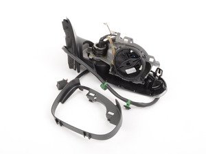 ES#2862780 - 1k1857508brKT - Mirror Assembly - Right - Mirror housing, electric adjustment and heated, does not include painted cover - Genuine Volkswagen Audi - Volkswagen