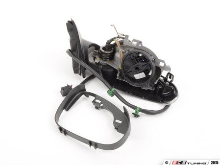 ES#2862780 - 1k1857508brKT - Mirror Assembly - Right - Mirror housing, electric adjustment and heated, does not include painted cover - Genuine Volkswagen Audi - Volkswagen