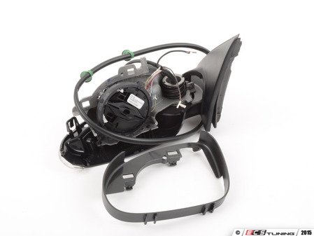 ES#2862779 - 1k1857507btKT - Mirror Assembly - Left - Mirror housing, electric adjustment and heated, does not include painted cover - Genuine Volkswagen Audi - Volkswagen