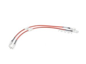 ES#248953 - ecs41042KT - Exact-Fit Stainless Steel Brake Lines - Front - DOT-compliant kit to improve pedal feel in your vehicle. Includes new OEM spring retaining clips. SS ES3553015 - ECS - 