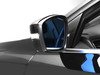 ES#2796281 - 009592ECSKT - Heated Blind Spot Mirror - Set - Upgraded blue tinted mirror glass to allow you to see everything around you - ECS - Volkswagen