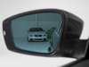 ES#2796281 - 009592ECSKT - Heated Blind Spot Mirror - Set - Upgraded blue tinted mirror glass to allow you to see everything around you - ECS - Volkswagen