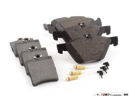 ES#2769957 - 0044200320KT1 - Front & Rear Brake Pad Kit - Featuring Genuine Mercedes-Benz Pads - Genuine Mercedes Benz - Mercedes Benz