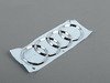 ES#516388 - 4F98537422ZZ - Audi Trunk Emblem - Trunk mounted Audi rings, featuring self adhesive backing - Genuine Volkswagen Audi - Audi
