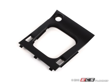 ES#87599 - 51168398850 - Gear Shift Cover - (NO LONGER AVAILABLE) - Black - Located on the center console surrounding the gear shift - Genuine BMW - 