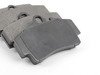 ES#2550170 - D8738OSM - Rear Brake Pad Set - (NO LONGER AVAILABLE) - OP Parts semi-metallic brake pads - OP Parts - 