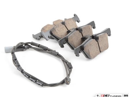 ES#2816720 - EUR1613 - Rear Euro Ceramic Brake Pad Set - Offers excellent pedal feedback, low dust, and smooth initial bite. A favorite among BMW enthusiasts. - Akebono - BMW