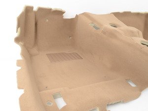 ES#124565 - 51478233394 - Front Carpeting - Beige - Covers the front portion of the floor - Genuine BMW - BMW