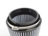 ES#518390 - 21-45505 - Universal Pro Dry S Air Filter - White - Replacement filter with 4.5"inlet, 6"base, 4.75"top, and 5"height - AFE - Volkswagen
