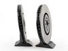 ES#2855254 - st126.33093srlKT - Front Slotted Rotors - Pair (334x32) - Upgrade to a slotted rotor for improved braking - StopTech - Audi Volkswagen