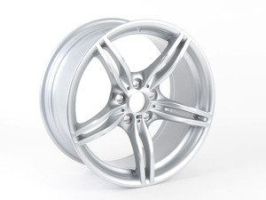 ES#1929480 - 36117842136 - 19" M Double Spoke Style 326 Wheel - Priced Each - 9x19 ET40 - Genuine BMW - BMW