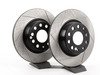 ES#2855182 - st126.33099slKT - Rear Slotted Rotors - Pair (282x12) - Includes rear left and rear right slotted composite rotors - OE# 1K0615601AD - StopTech - Audi Volkswagen