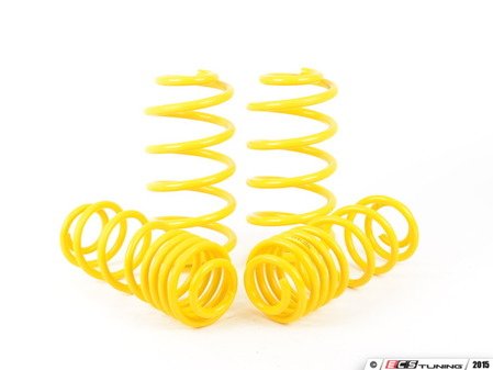 ES#2806998 - 66333 - ST Sport Spring Set - Average lowering front: 1.0" rear: 1.0" - Suspension Techniques - Volkswagen