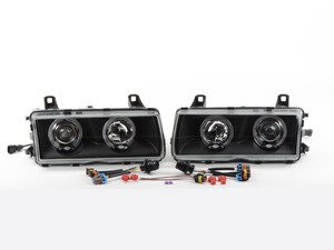 ES#514321 - 1al 008875-851 - Celis Smoked Projector Headlights - European glass housings with angel eyes featuring Celis lighting technology - Hella - 