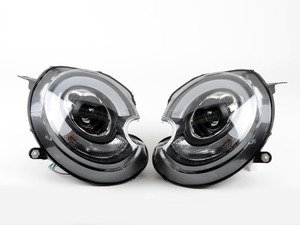 ES#2863258 - PR0-YD-MC07-HID- - Projector Blackout LED DRL HID Headlights - Pair  PRO-YD-MC07-HID-DRL-BK - F56 Style LED DRL and black housing xenon projector headlight set! - Spyder - MINI