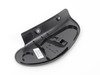 ES#1416745 - 9285211470201C - Left Seat Hinge Cover - Black - Black plastic cover for the left seat hinge - Genuine Porsche - Porsche