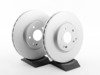ES#2770024 - 210421251264KT6 - Front Brake Service Kit - Featuring ATE Rotors And Akebono-Euro Ceramic Pads - Assembled By ECS - Mercedes Benz