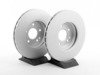 ES#2770024 - 210421251264KT6 - Front Brake Service Kit - Featuring ATE Rotors And Akebono-Euro Ceramic Pads - Assembled By ECS - Mercedes Benz