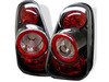 ES#2863418 - ALT-YD-MC02-BK - Euro Style Tail Lights Black - Pair - Upgrade to complete black / red tailights for yout MINI - Spyder - MINI