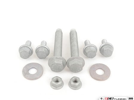 ES#4821182 - 8K0513353EKT2 - Rear Shock Mount Installation Kit - Includes everything you need to install new rear shock mounts! - Assembled By ECS - Audi