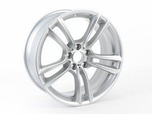 ES#1844530 - 36117841823 - 20" M Double Spoke Style 303 Wheel - Priced Each - 8.5x20 ET25 - Genuine BMW - BMW