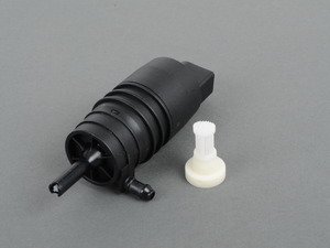 ES#2863156 - 67128362154KT1 - Washer Pump With Strainer  - Ensure proper life span of your new pump by replacing strainer - Assembled By ECS - BMW