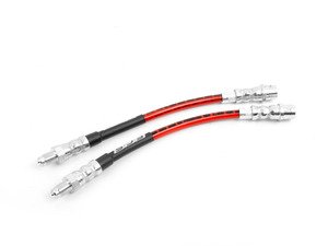 ES#3449969 - 024685ECS01 - rear Exact-Fit Stainless Steel Brake Lines  - Rear set of DOT-compliant lines for an improved pedal feel - ECS - Audi