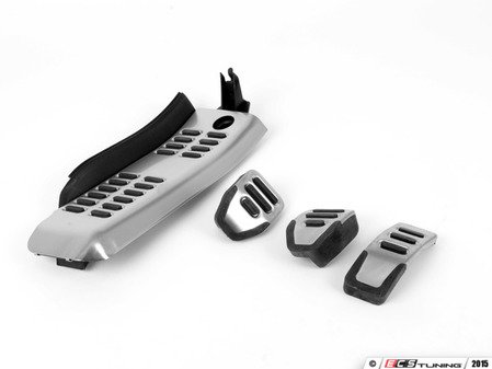 ES#2777129 - 8E1721891KT2 - RS4 Pedal Set With Dead Pedal - (NO LONGER AVAILABLE) - Upgrade your interior styling - Genuine Volkswagen Audi - 