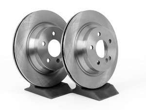 ES#2569689 - 2114230912SET6 - Rear Brake Rotors - Pair - Vented rotors, not for use on vehicles with solid rear brake rotors - Balo - Mercedes Benz