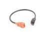 ES#248517 - 021905377 - White Knock Sensor With Harness - 500mm - Detects engine knock and changes timing accordingly - Bosch - Volkswagen