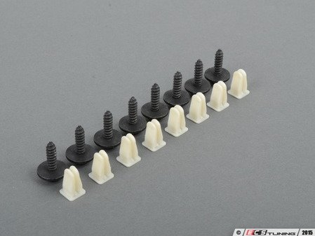 ES#2695569 - 63171367868X5KIT - Rear Fender Liner Hardware Kit - Includes all required hardware for one fender liner to be properly installed. - Genuine BMW - BMW