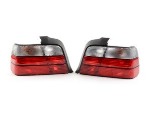 ES#2808255 - 4441902PUEVCR - Red/clear Tail Light Set  - Dress to impress with new tail lights! - Depo - BMW