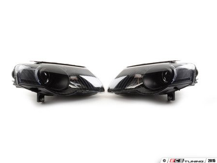 ES#2862436 - HD-JH-VWPAT06-BK - OE Style Headlight Set - Black - Keep the stock look but add blacked-out housings to make your Passat stand out - Spyder - Volkswagen