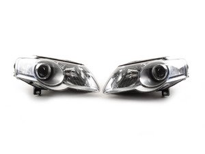 ES#2862437 - HD-JH-VWPAT06-C - OE Style Headlight Set - Chrome - Replace you faded factory headlights with these upgraded European units - Spyder - Volkswagen