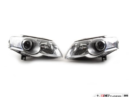 ES#2862437 - HD-JH-VWPAT06-C - OE Style Headlight Set - Chrome - Replace you faded factory headlights with these upgraded European units - Spyder - Volkswagen