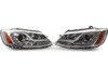 ES#2862432 - PR0YDVJ11LTDRLC - Projector Headlight Set - Chrome - (NO LONGER AVAILABLE) - Features LED light tubes and pods as DRLs - Spyder - 