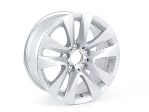 ES#1897733 - 36116791478 - 17" V-Spoke Style 338 Wheel - Priced Each - 17x8 ET34 - Genuine BMW - BMW