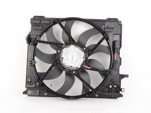 ES#2775213 - 17112284887 - Electric Fan With Shroud - If your fan fails your engine will overheat when idling - Genuine BMW - BMW