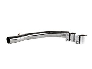 ES#1831822 - MK5R32RES - Center Resonator Delete Pipe - Add power and sound while retaining the stock look - ECS - Volkswagen