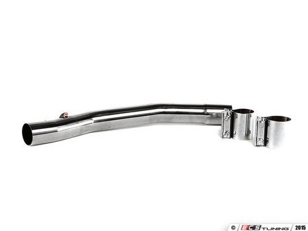 ES#1831822 - MK5R32RES - Center Resonator Delete Pipe - Add power and sound while retaining the stock look - ECS - Volkswagen