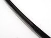 ES#2557844 - 51357258301 - Rear Window Trim - left - Matte black, Runs along the rear door window and rear door vent window - Genuine BMW - BMW