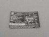 ES#185122 - 71227833194 - Emissions Sticker - These stickers specify emissions requirements have been met from the factory. - Genuine BMW - BMW