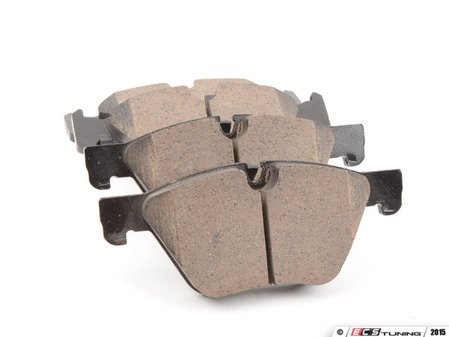 ES#2623195 - 34116796844 - Front Euro Ceramic Brake Pad Set - Offers excellent pedal feedback, low dust, and smooth initial bite. A favorite among BMW enthusiasts. - Akebono - BMW