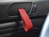 ES#2839594 - DH20BLKRED - RS Style Door Pull Set - Red - Give your interior the racing feel of the Porsche RS models, sold as a pair - Rennline - Volkswagen