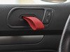 ES#2839594 - DH20BLKRED - RS Style Door Pull Set - Red - Give your interior the racing feel of the Porsche RS models, sold as a pair - Rennline - Volkswagen